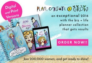 Looking for a great planner for the new year? Learn more about the Create Your Shining Year planners by Leonie Dawson and discover four of the best planners for life and business in this helpful list