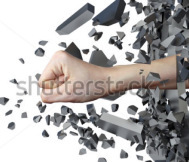 breaking through copy