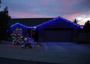 New House Light Decorations by Randy Cockrell