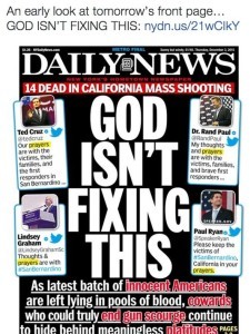God Isn't Fixing This