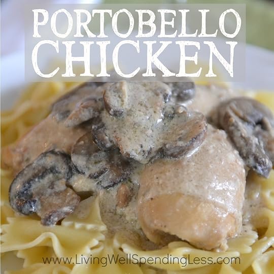 Portobello chicken square cover