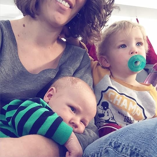 Double the snuggles {how we're juggling a newborn and a toddler}
