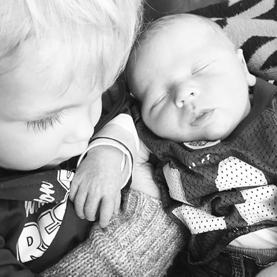 Double the snuggles {how we're juggling a newborn and a toddler}