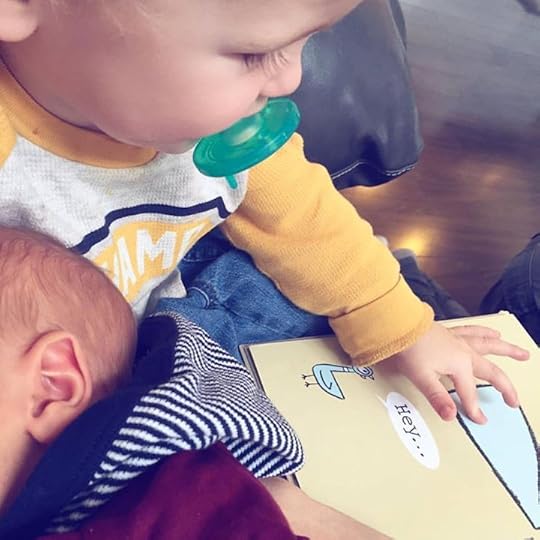 Double the snuggles {how we're juggling a newborn and a toddler}