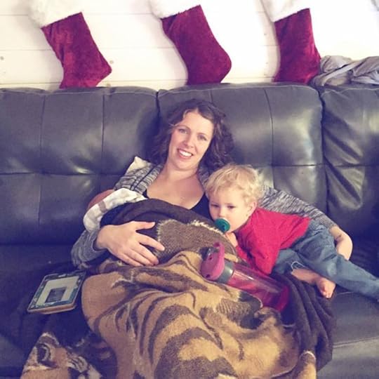 Double the snuggles {how we're juggling a newborn and a toddler}