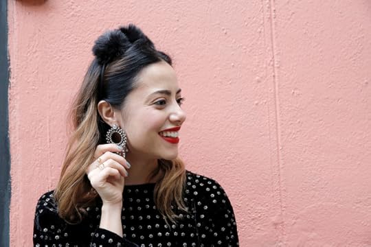 Topshop knit, Topshop headband, Dannijo earrings and choker