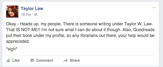 Taylor Law's FB status update: 