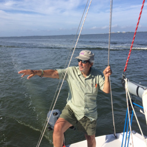 Posing on the boat Day4