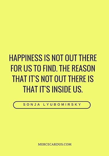 Sonja Lyubomirsky on Happiness
