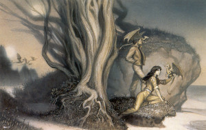 michael whelan_anne mccaffrey_pern_dragonsdawn_sketch