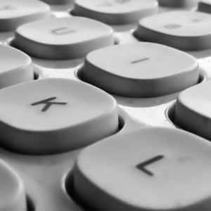 Minimalism keyboard.