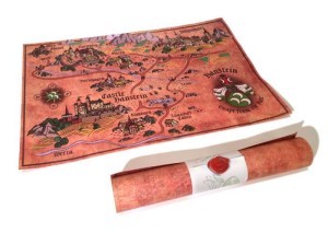 Free map of medieval Hanstein, Germany