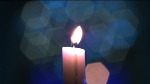 lone candle