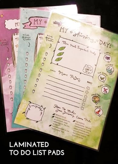 LAMINATED TO DO LIST PAD