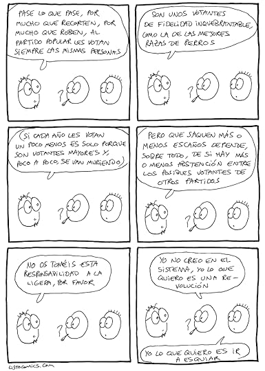 Cómic sobre de qué depende que el Partido Popular saque más o menos escaños.