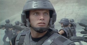 Casper Van Dien in Starship Troopers