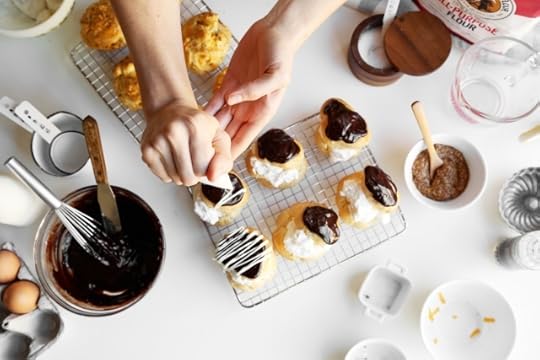 Baking Bootcamp: Pate a Choux for Cheese Gougeres and Cream Puffs