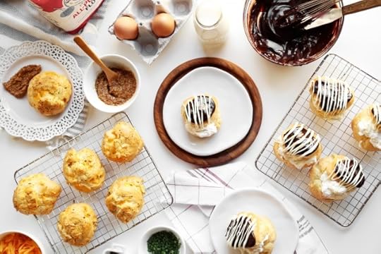 Baking Bootcamp: Pate a Choux for Cheese Gougeres and Cream Puffs