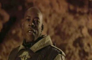 Ernie Hudson in Spacehunter: Adventures in the Forbidden Zone