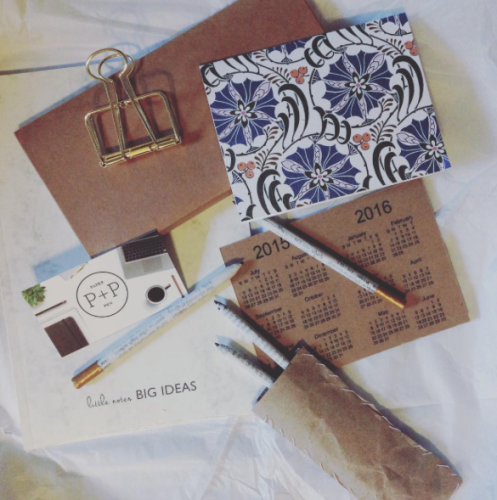 paper and pens