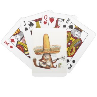 Cat in a Sombrero Playing Cards