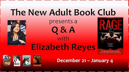 New Adult Book Club - Author Q+A's: Q&A with Elizabeth Reyes *CLOSED ...