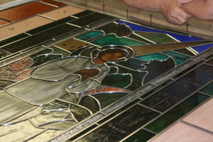 8. A panel in the works