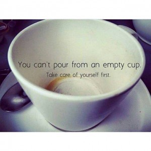 cant pour from an empty cup