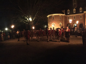 Fife and drum corps in front of the Capitol.
