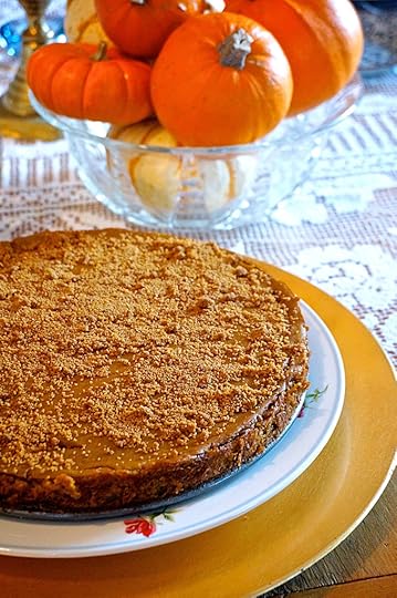 Vegan Pumpkin Spice Cheesecake from from Laura Theodore’s Vegan-ease