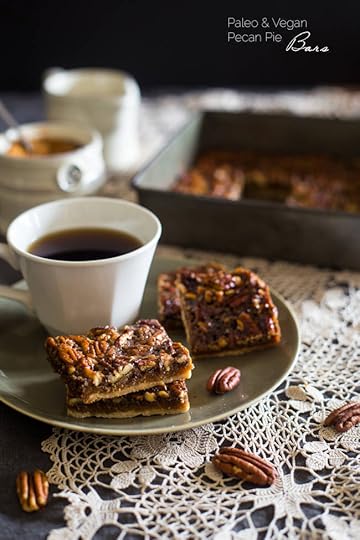 Pecan Pie Bars from foodfaithfitness.com