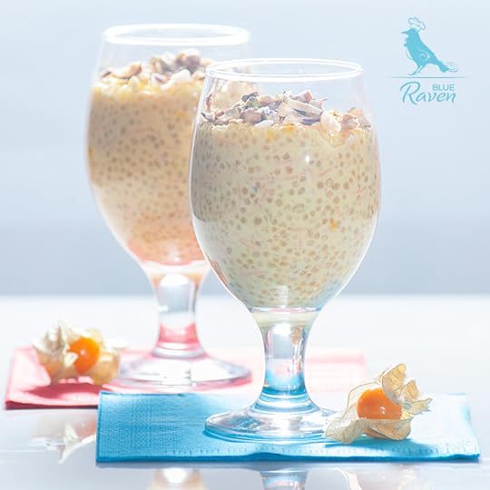 Vegan carrot and tapioca pudding from blueraven.pl