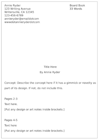 Board Book Sample