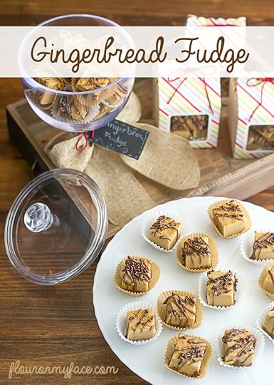 Gingerbread Fudge recipe via flouronmyface.com