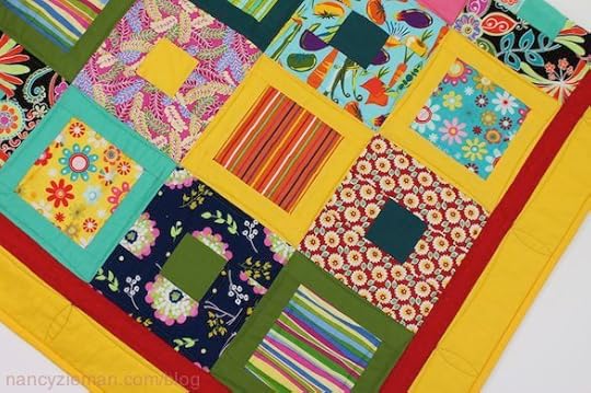 How to make a square within a square quilt block, Nancy Zieman