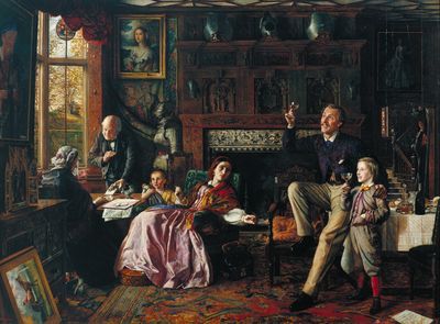 Robert Braithwaite Martineau, The Last Day in the Old Home, 1862