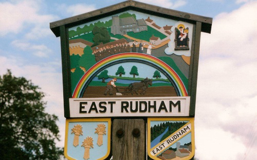 East Rudham, a quiet community in Norfolk, England, pop. 525.
