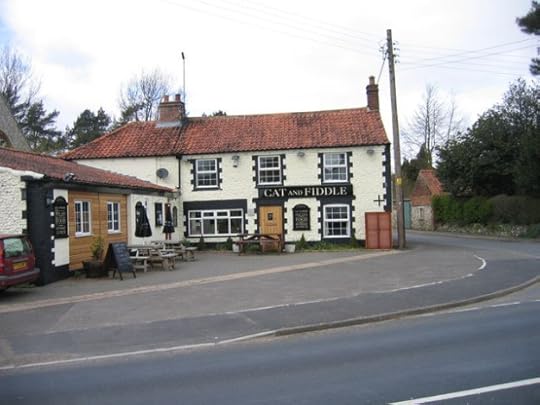 The Cat and Fiddle, East Rudham, where all important matters of the day are thoroughly analyzed and discussed.