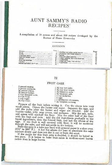 Aunt Sammy Radio Recipe