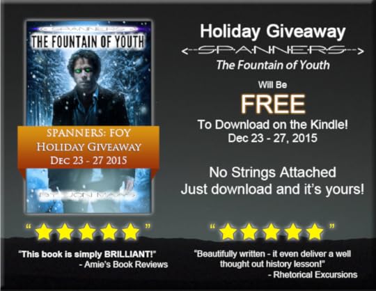 Spanners: The Fountain of Youth - Giveaway on Kindle