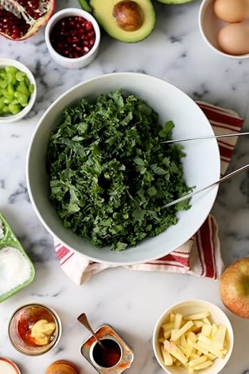 Kale Pomegranate Crunch Salad