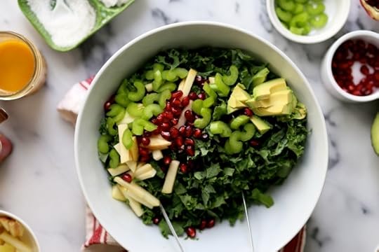 Kale Pomegranate Crunch Salad