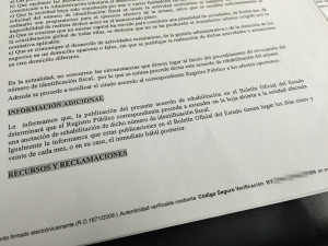#revocaciones de NIF