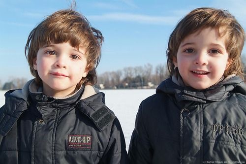 five year old twin boys: 