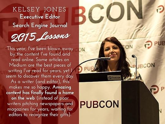 Kelsey Jones 2016 resolutions