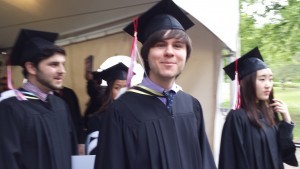 My son and coauthor J.R. Matheson at his graduation from McGill University, Montreal, June 2015.