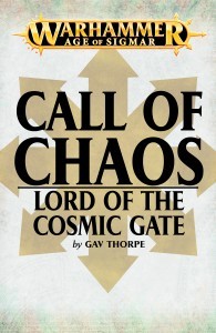 Cover of Lord of the Cosmic Gate by Gav Thorpe (Black Library Advent 2015)