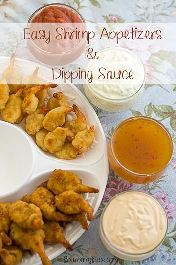 Easy Shrimp Appetizer and Dipping Sauce recipe via flouronmyface.com