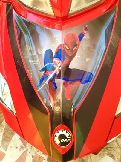 Spiderman in full glory.