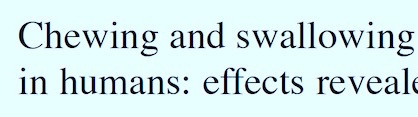 chewing-swallowing-study